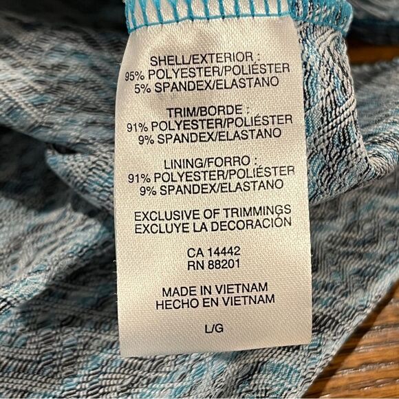 MPG sleeveless halter athletic v-neck mini dress size large - Picture 12 of 14